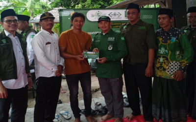 LAZISNU PCNU Manado Salurkan Bantuan untuk Korban Angin Puting Beliung di Kecamatan Palas