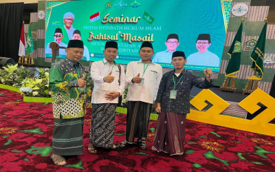 Pengurus Cabang Nahdlatul Ulama (PCNU) Manado Ikuti Seminar Sistem Istimbath Hukum dan Bahtsul Masail